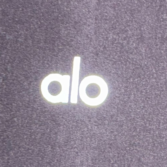 Alo Yoga High-Waist Dreamscape Trouser Black Wide Leg Relaxed Fit Pants M - Picture 4 of 5